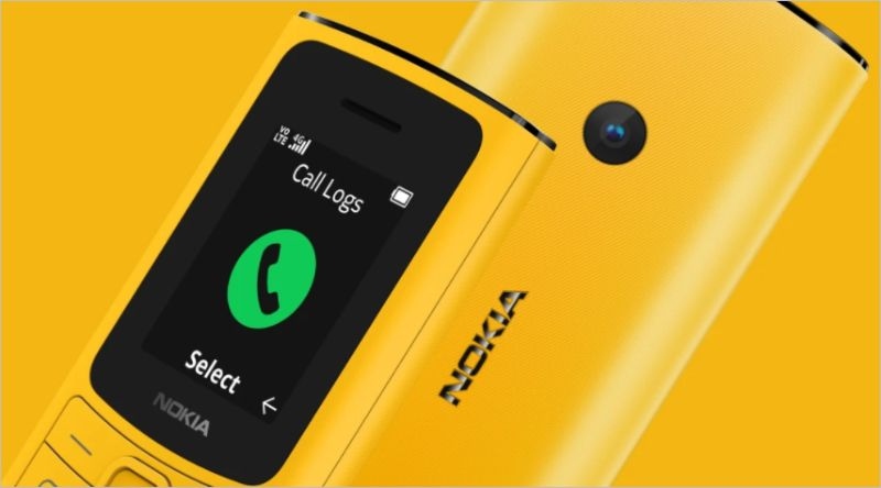 Nokia 110 4G và 105 4G ra mắt với kết nối LTE, thiết kế mới