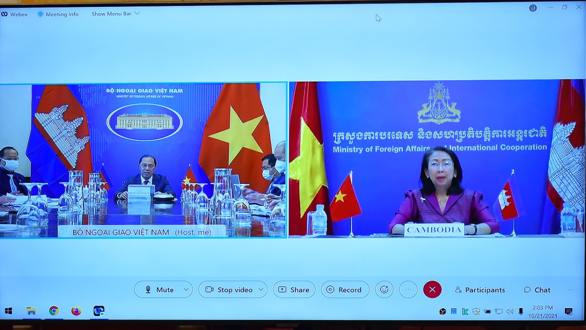 Tham khảo chính trị lần thứ 7 giữa hai Bộ Ngoại giao Việt Nam và Campuchia