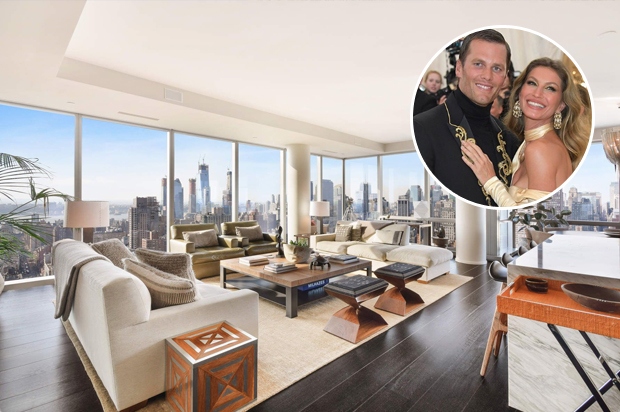 Bên trong căn hộ đắt đỏ ở New York của vợ chồng siêu mẫu Gisele Bündchen và Tom Brady
