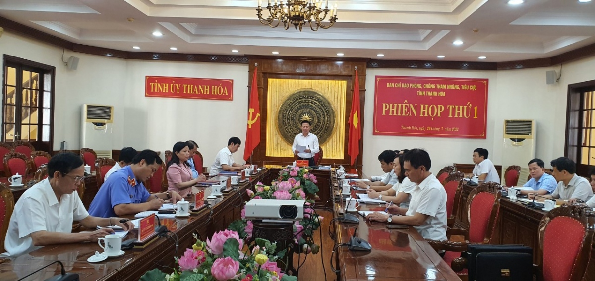 Bí thư Thanh Hóa yêu cầu thành viên BCĐ chống tham nhũng phải trong sạch