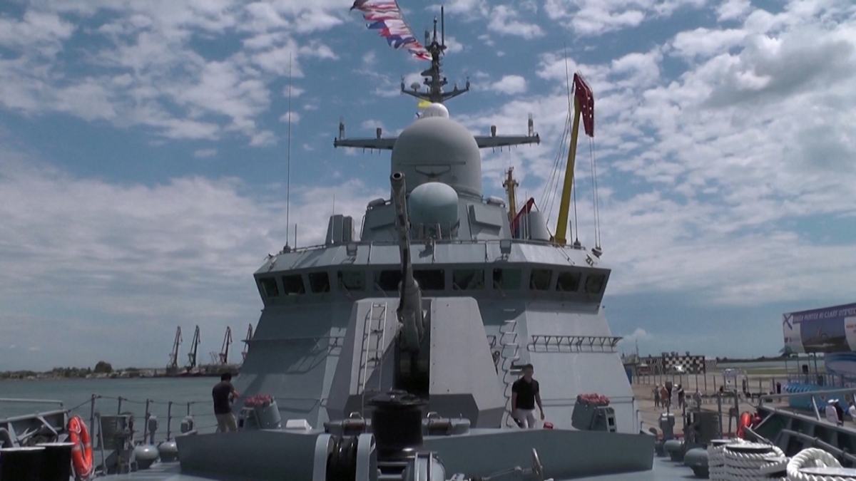 Hạm đội Biển Đen của Nga nhận tàu hộ vệ tên lửa mới nhất