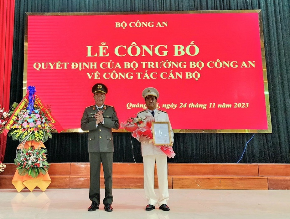 Đại tá Nguyễn Đức Hải làm Giám đốc Công an tỉnh Quảng Trị