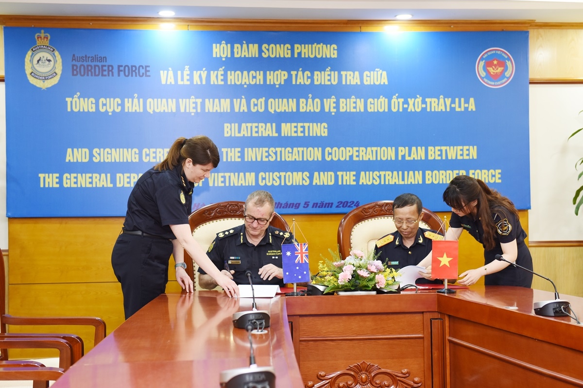 Việt Nam - Australia hợp tác đấu tranh chống các vi phạm lĩnh vực hải quan