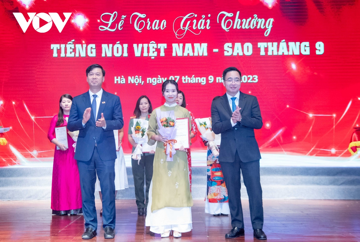 “Sao tháng 9” vinh danh những đóng góp cho thương hiệu “Tiếng nói Việt Nam”