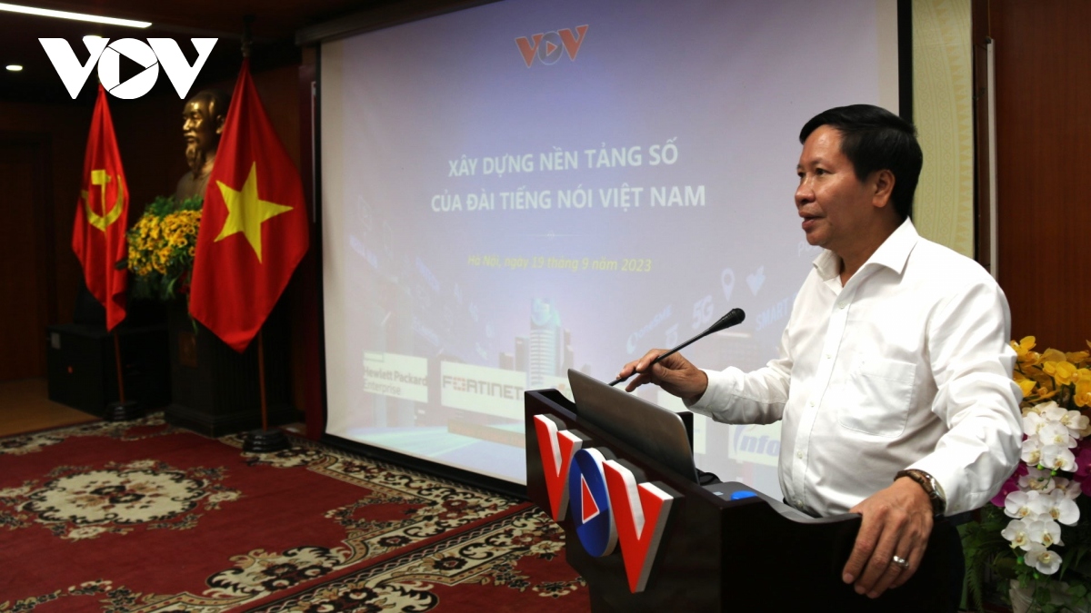 Xây dựng nền tảng số của Đài Tiếng nói Việt Nam