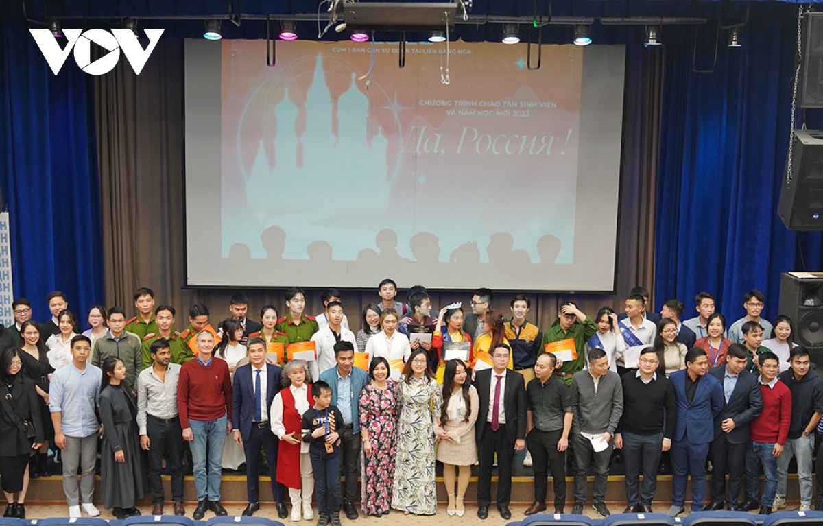 Ngày hội văn hoá chào đón năm học mới của sinh viên Việt Nam tại Nga