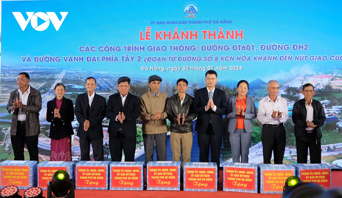 Khánh thành 3 công trình kết nối giao thông các xã miền núi ở Đà Nẵng